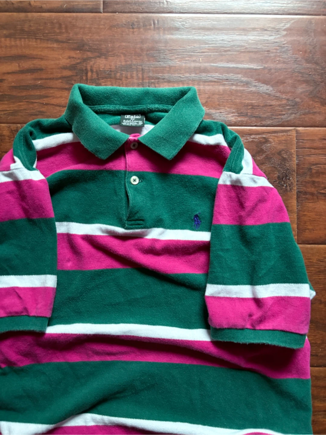 Vintage Polo by Ralph Lauren stripe shirt XL 90s