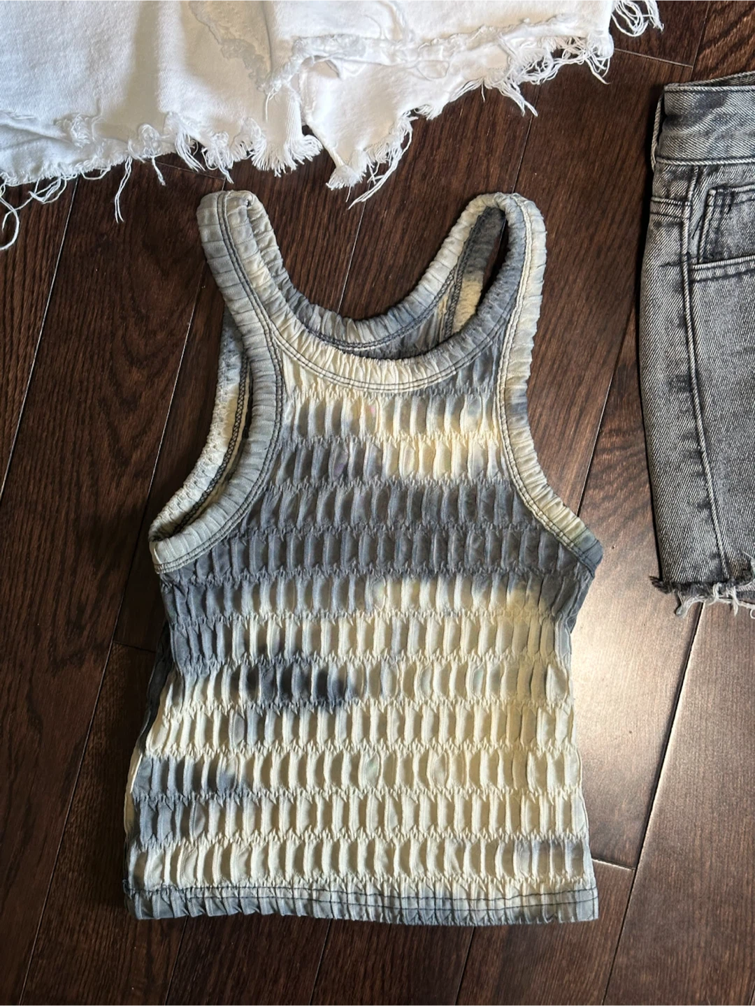Smocked Tank Top from Korea