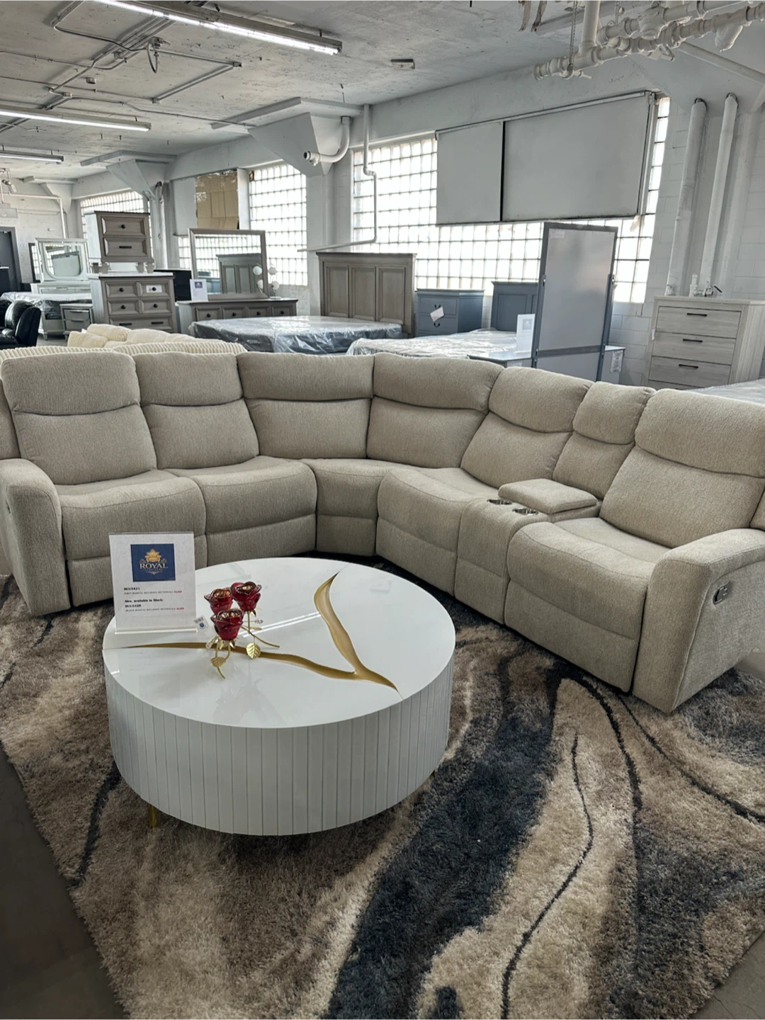 Sectional Reclining Sofa