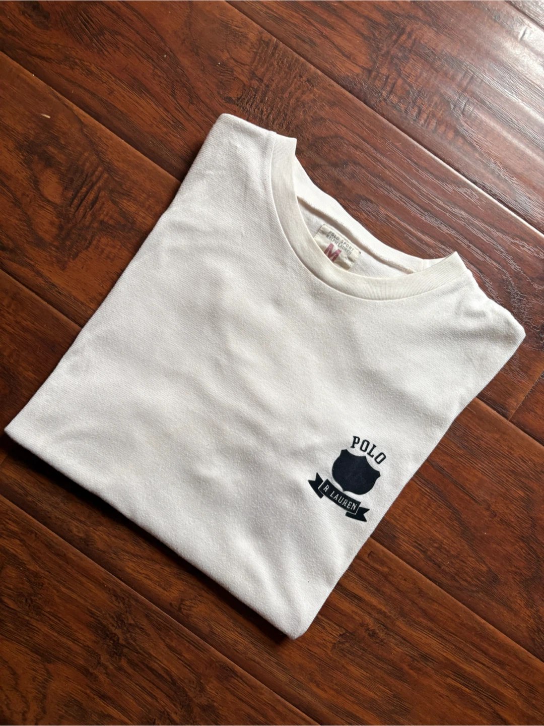 Vintage Polo Sport by Ralph Lauren crest tee M 90s