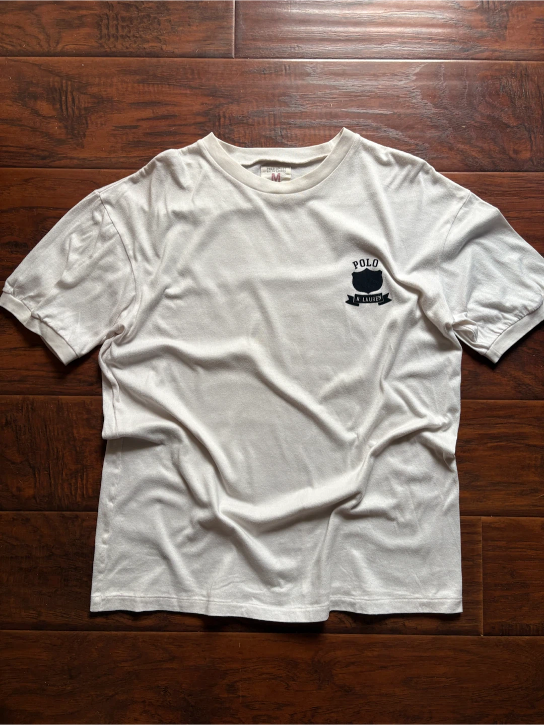 Vintage Polo Sport by Ralph Lauren crest tee M 90s - photo 2