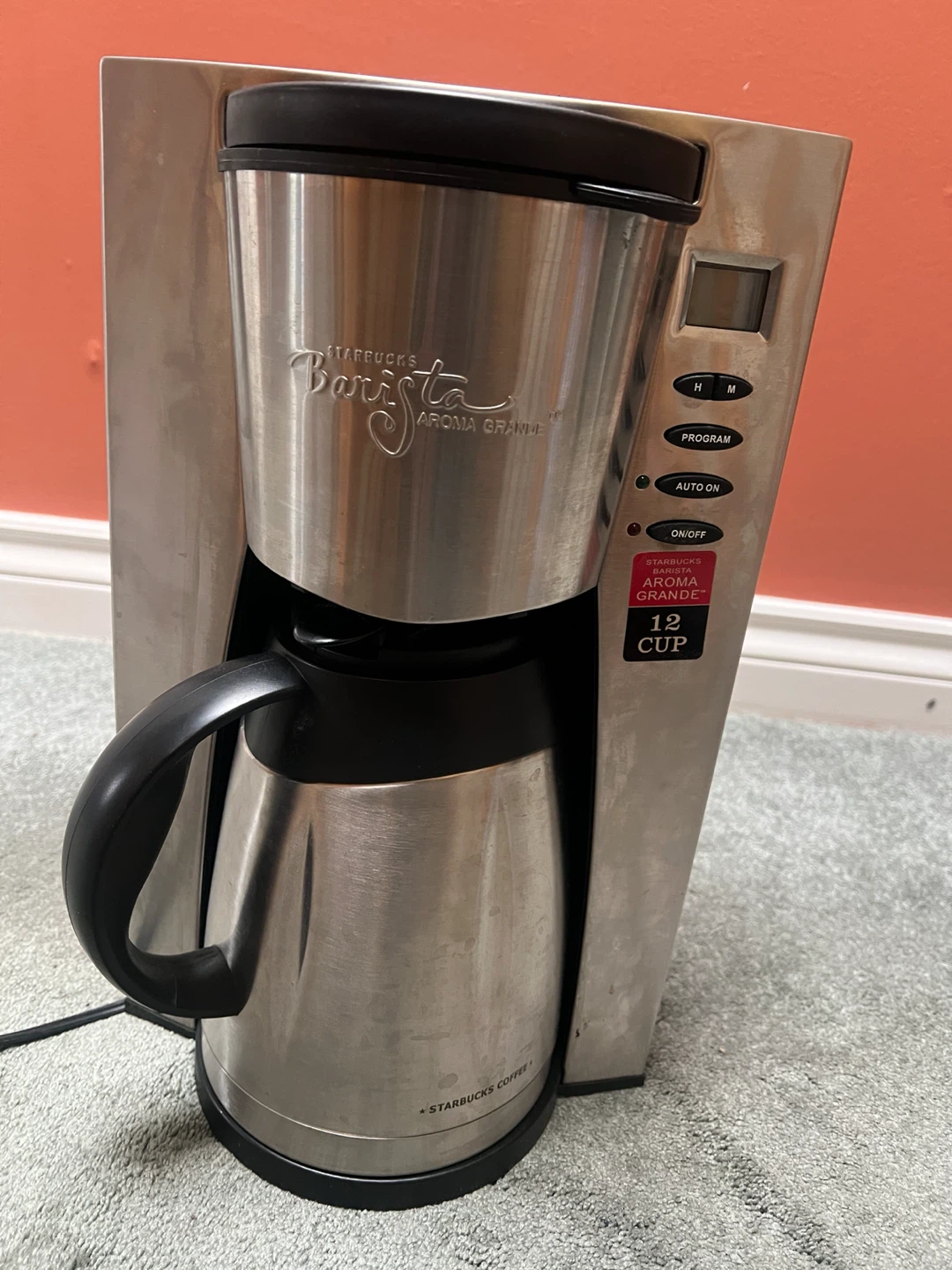 Starbucks Barista Aroma Grande 12 Cup Coffee Maker