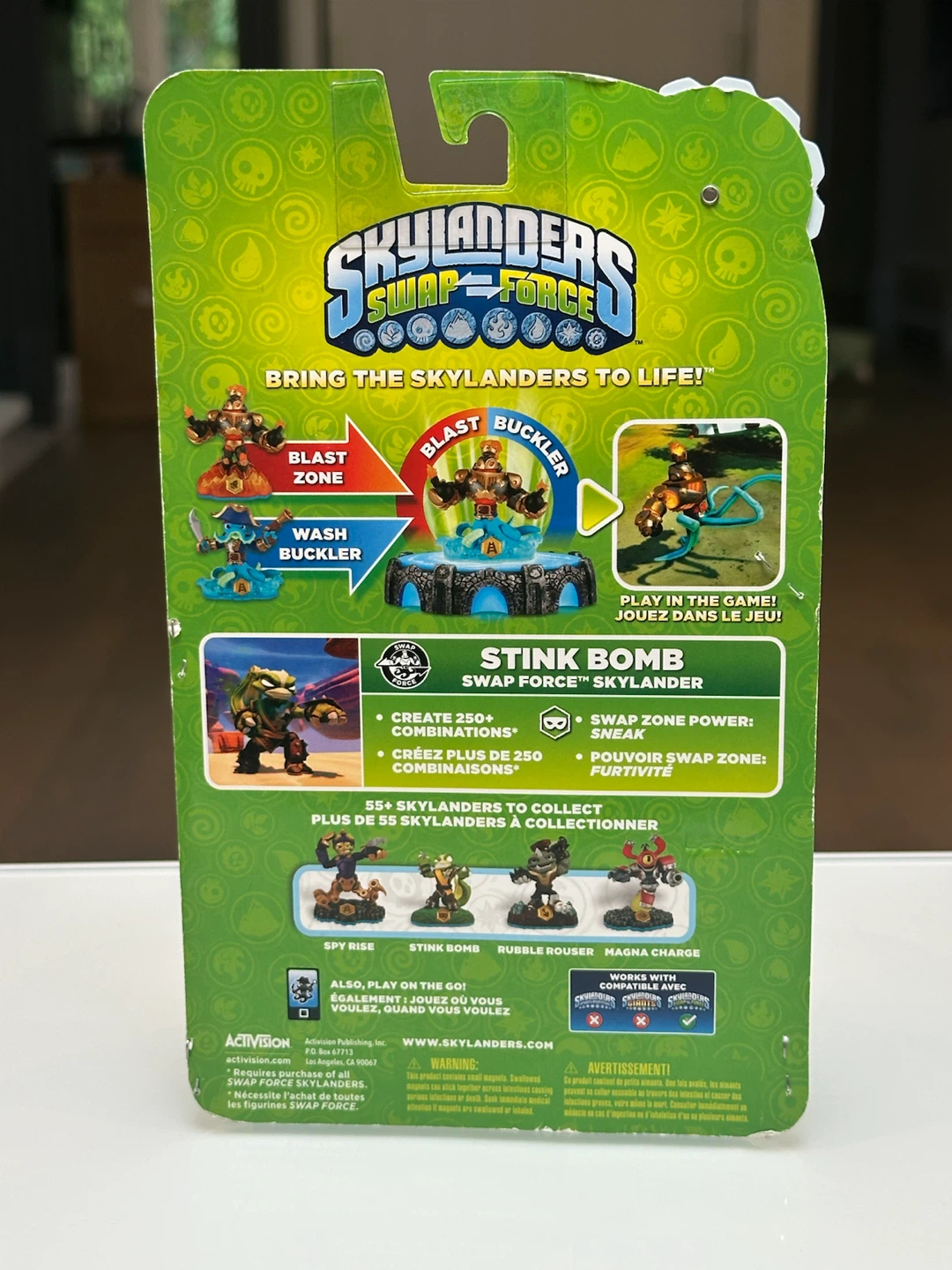 Skylanders Swap Force Stink Bomb Figure - photo 2