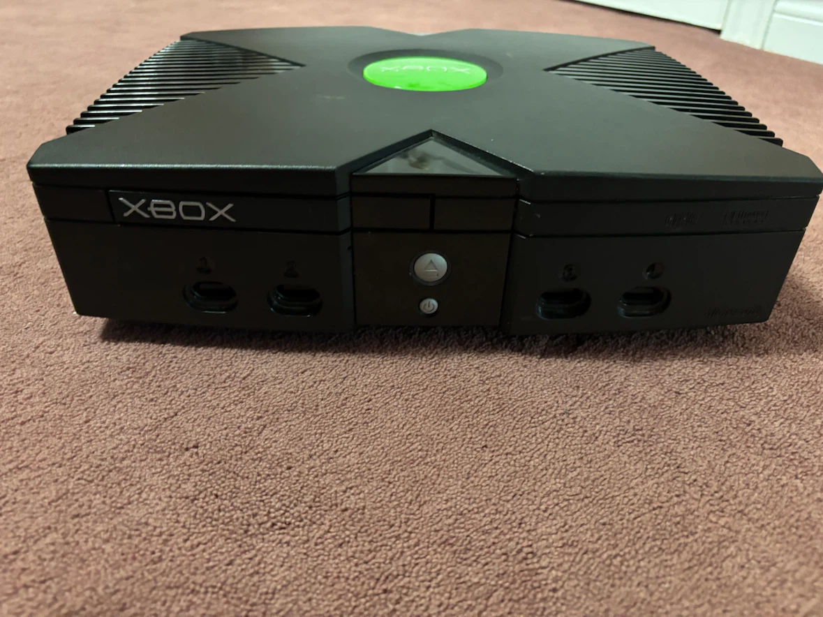 Xbox OG Game Console With 2 Controllers And 6 Games - photo 2