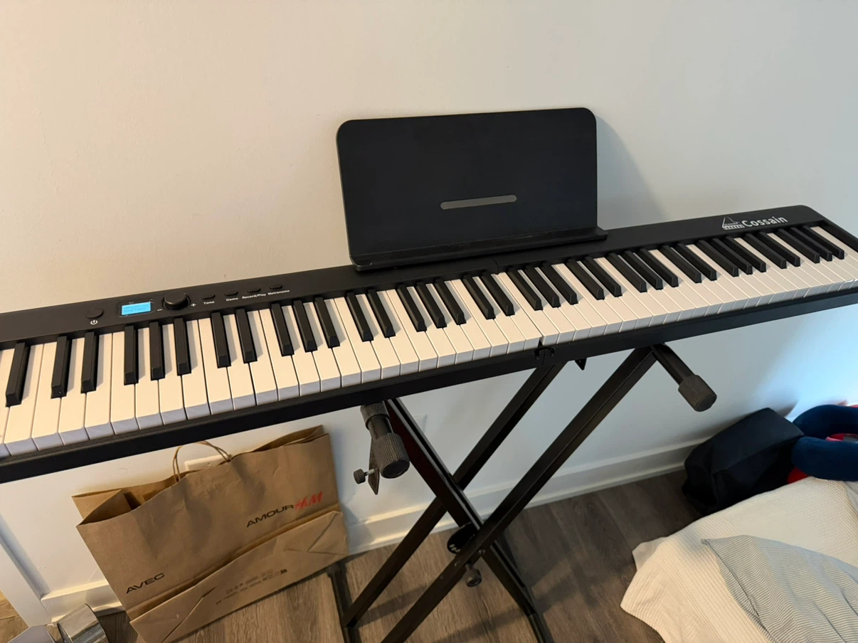 Cossain 88 Keyboard with Stand and Bag