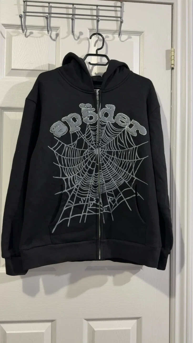 Spider hoodie zip-up