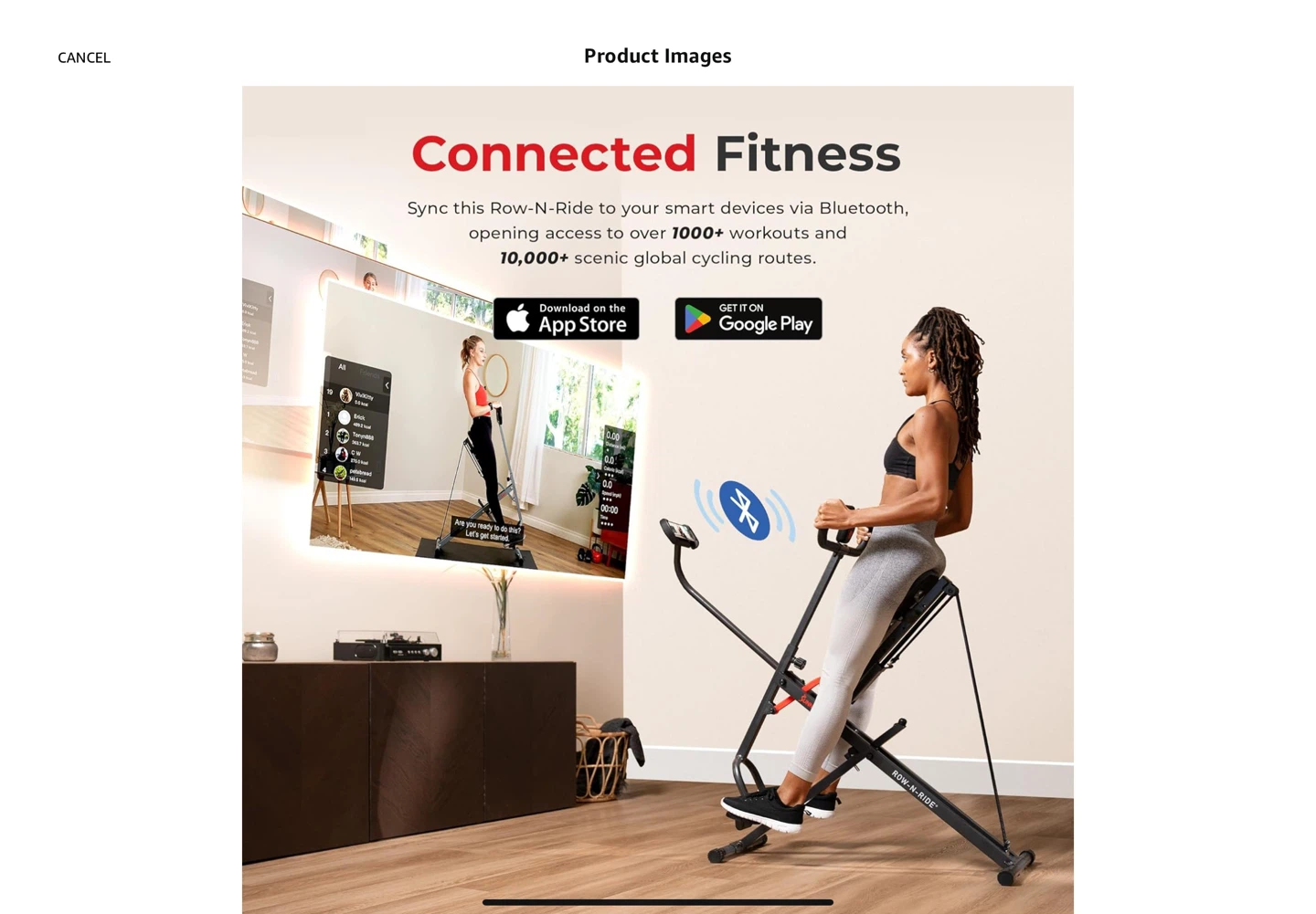 Sunny Health & Fitness Row-N-Ride - photo 3