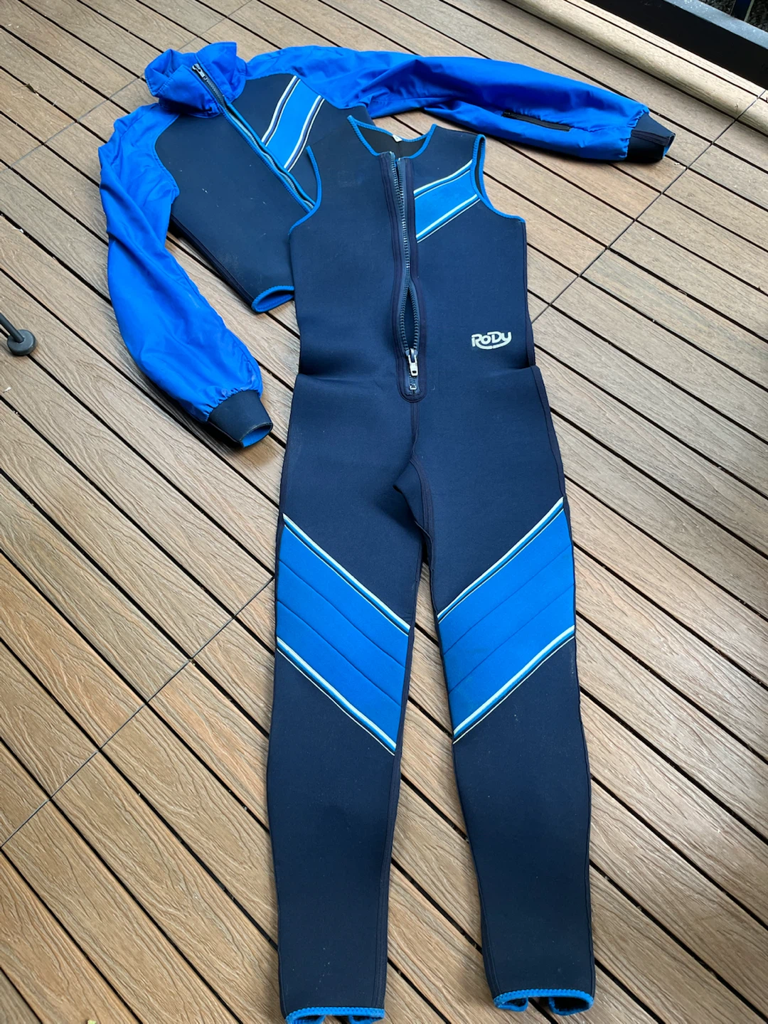 Wetsuit and jacket