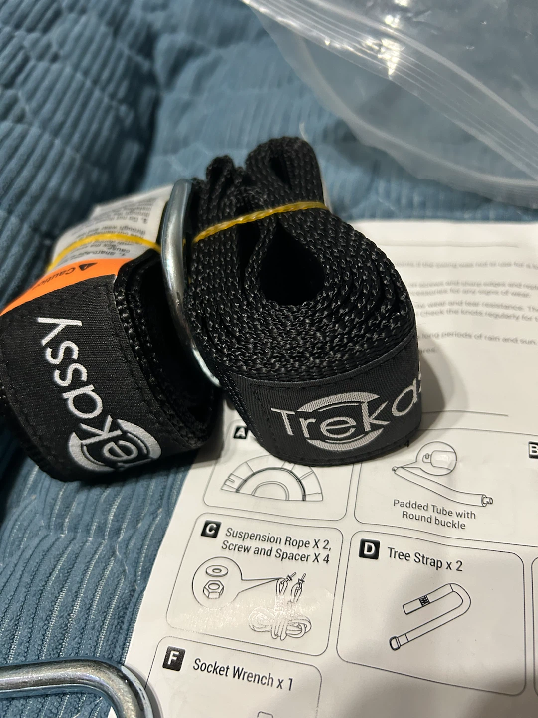 New-Trekassy & Ekassy Tree Swing Straps Kit