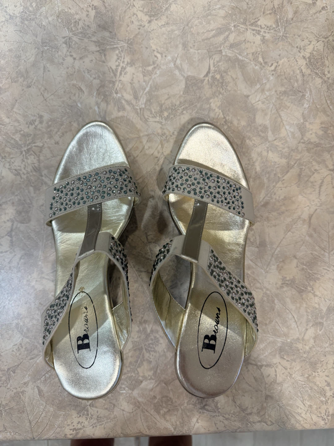 Browns Women's Wedge Sandals Size 38