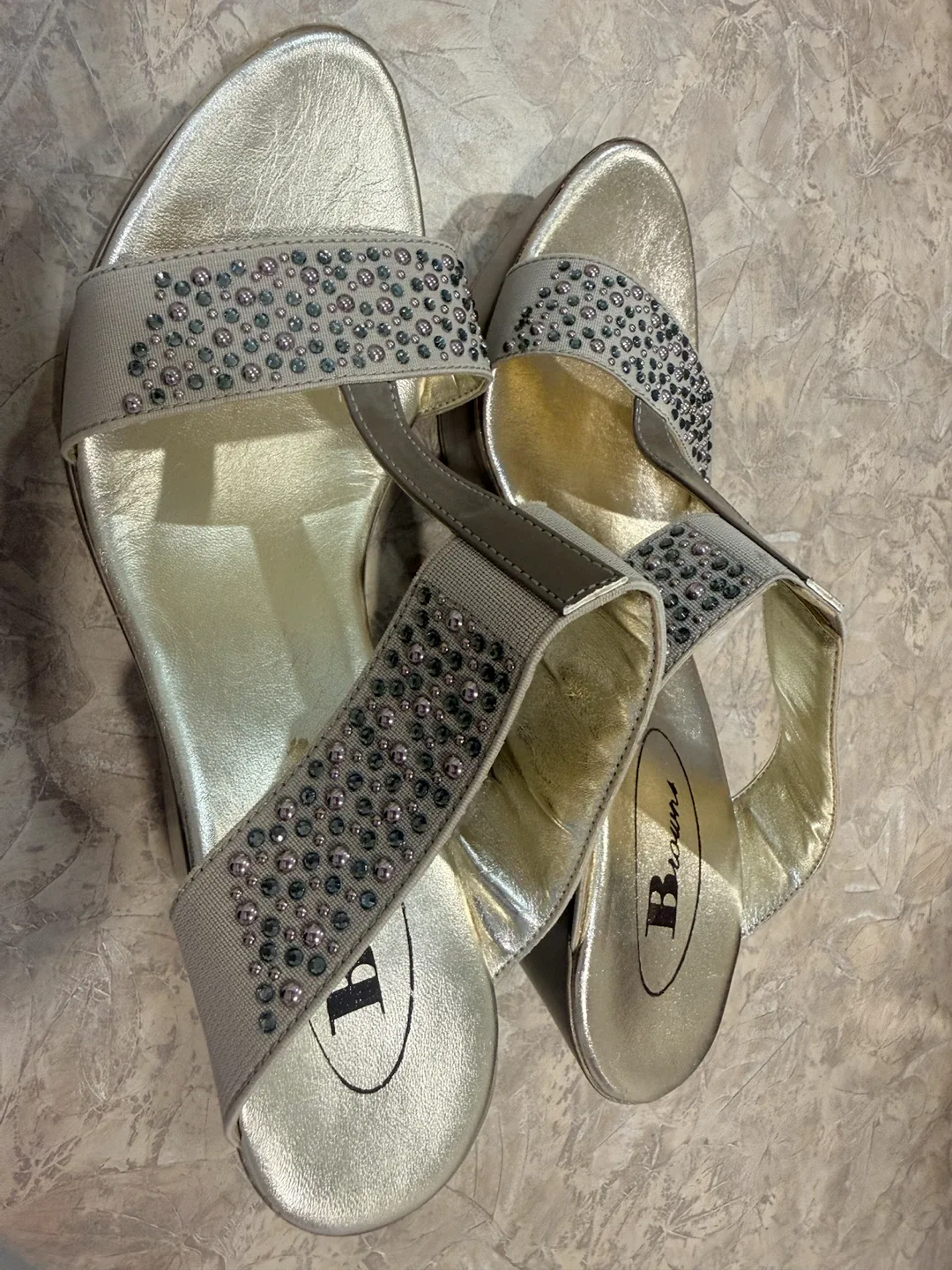Browns Women's Wedge Sandals Size 38 - photo 4