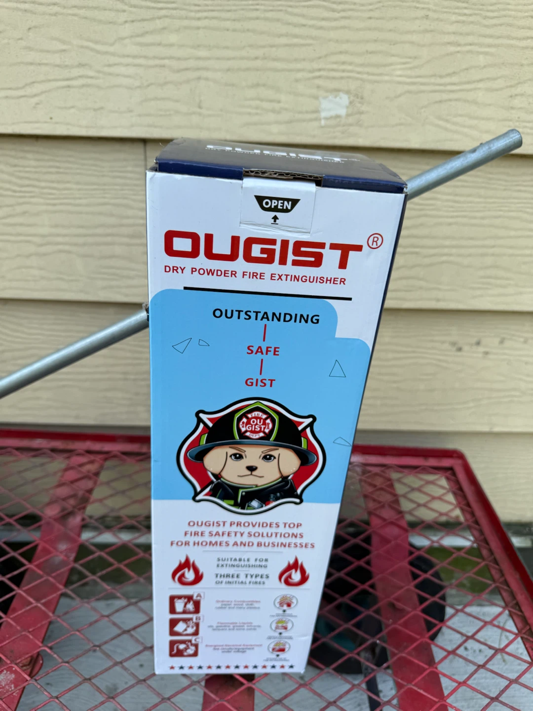 Ougist Dry Powder Fire Extinguisher - photo 2