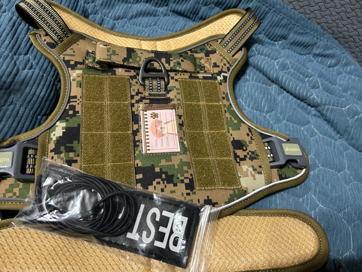 Brand New AUROTH Tactical Dog Harness-Large - photo 2