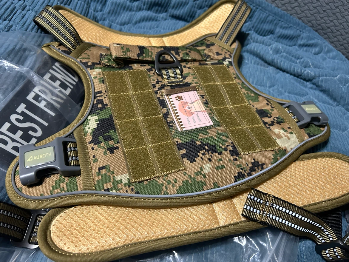 Brand New AUROTH Tactical Dog Harness-Large - photo 3