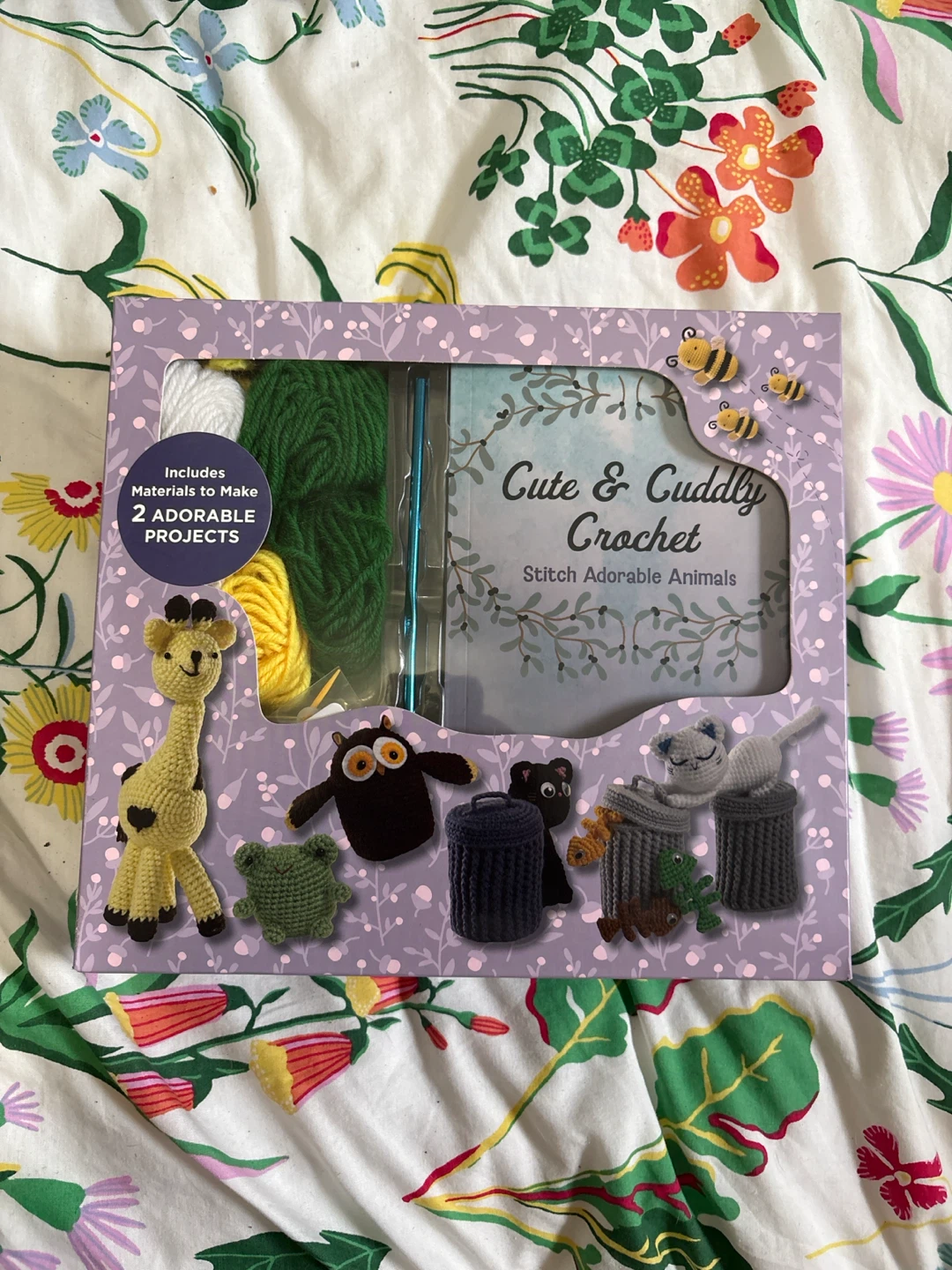 Animal Crochet Set - brand new