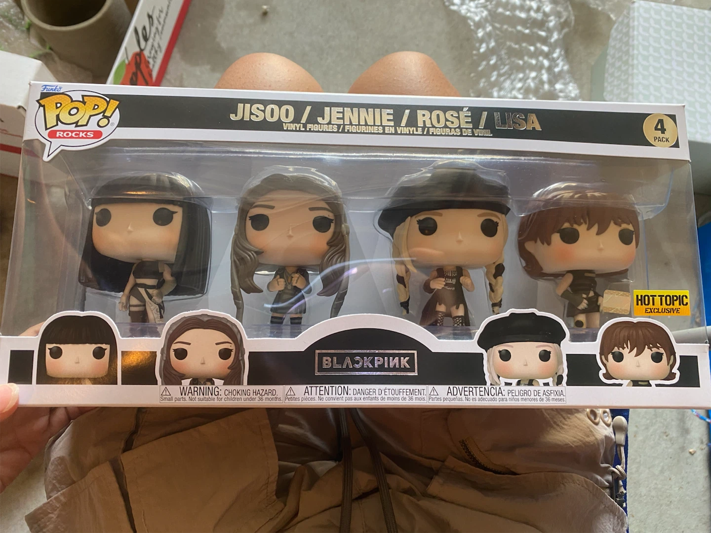 Funko Pop! Rocks BLACKPINK 4-Pack Vinyl Figures