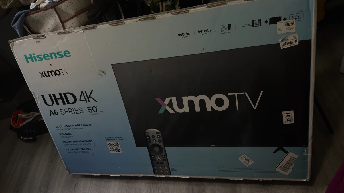 Hisense 50" UHD 4K A6 Series XumoTV