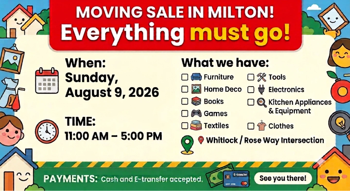 Moving Sale in Milton - Everything Must Go! - photo 2