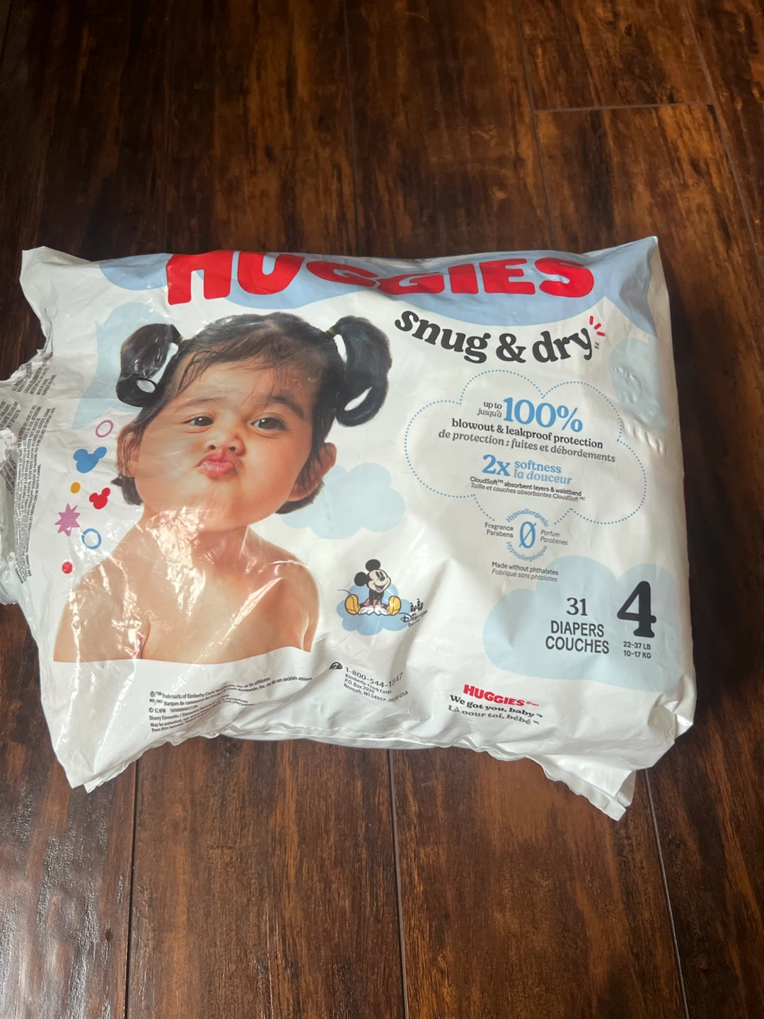 Huggies Snug & Dry Diapers - Size 4 - photo 3