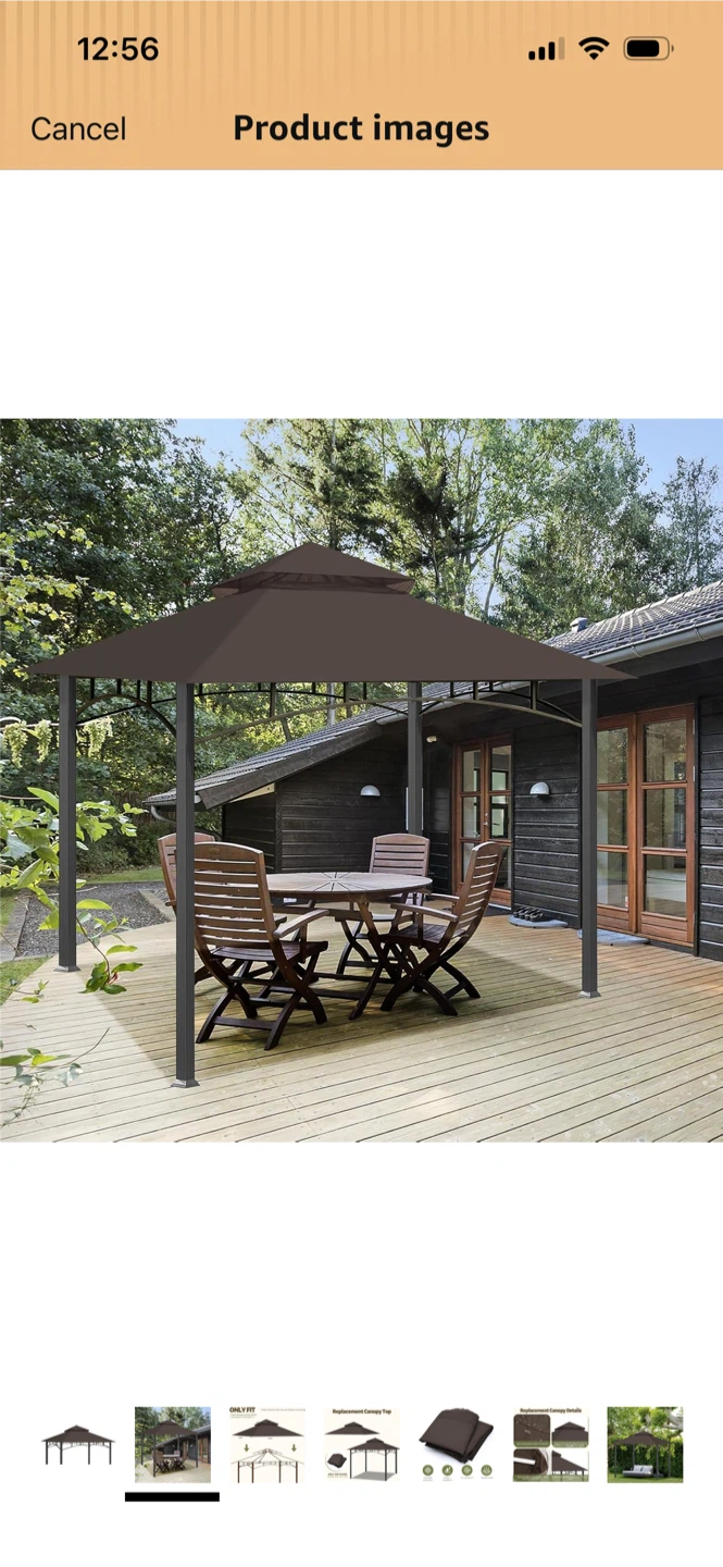 New-Replacement Canopy Top - Brown - photo 5