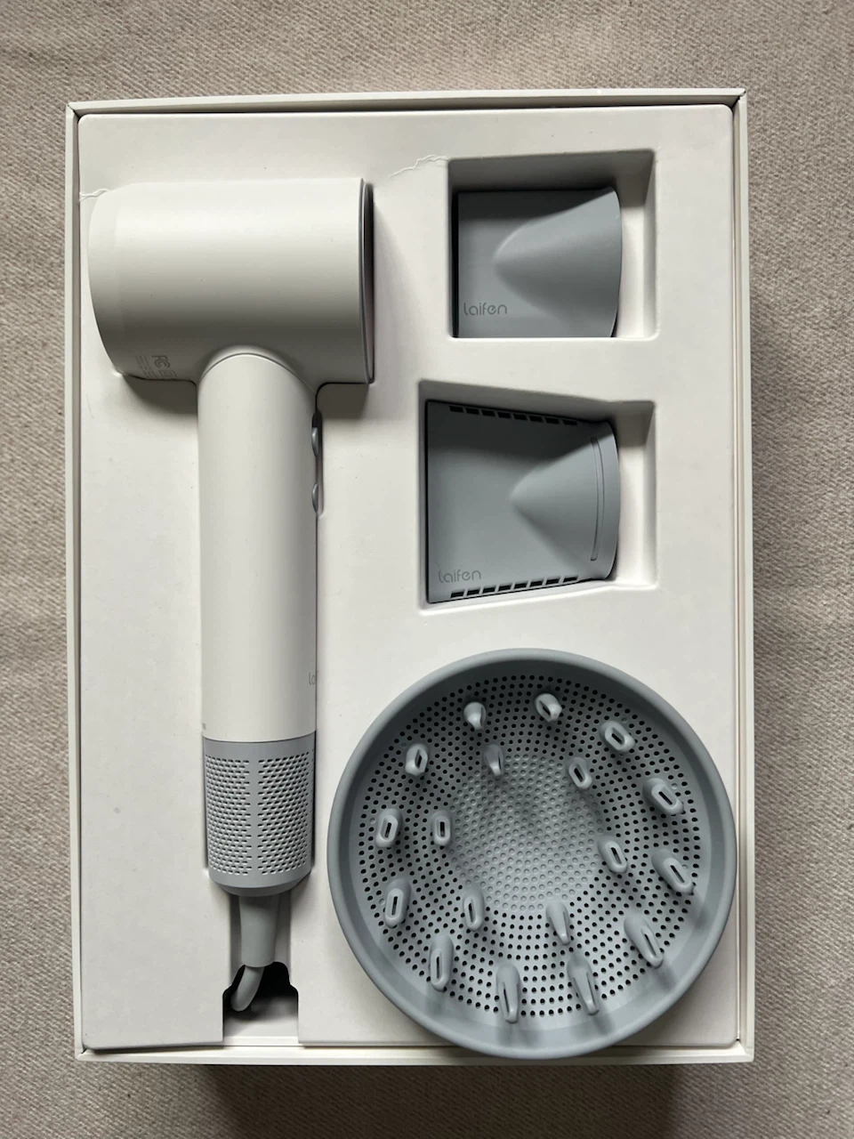 High-speed hair dryer Laifen with diffuser