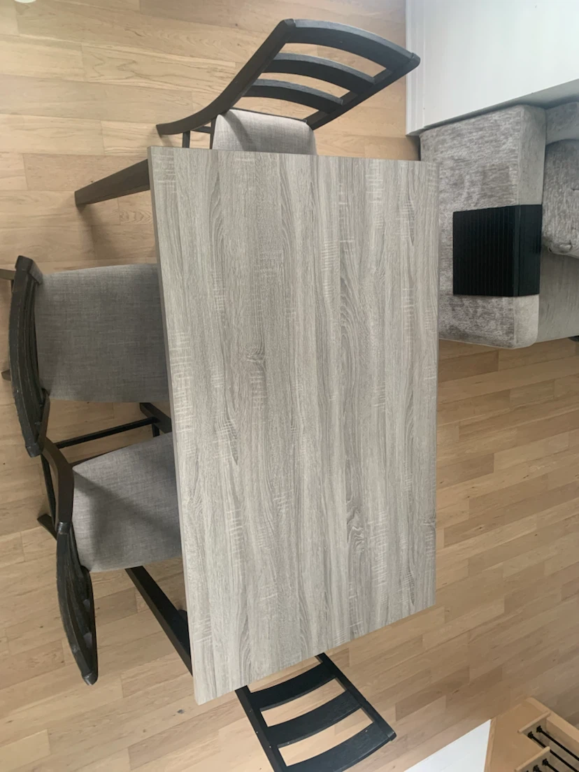 Dining Table Set with Bench and Chairs - photo 4
