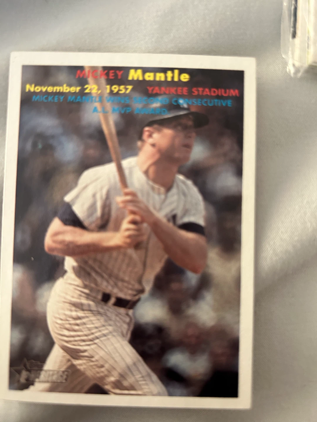 Mickey Mantle Baseball Card