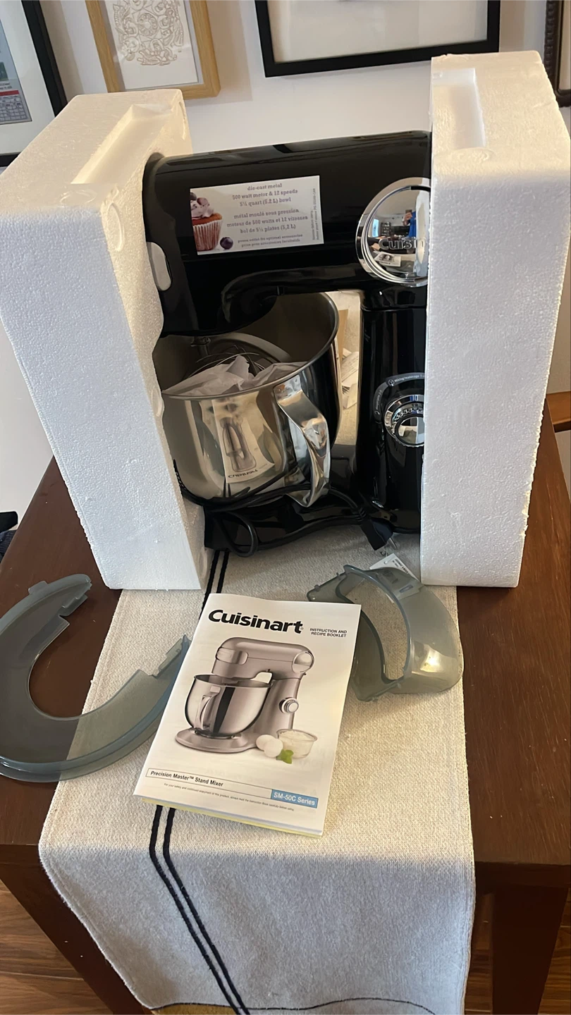Cuisinart Precision Master 5.5-Quart Stand Mixer. Brand New