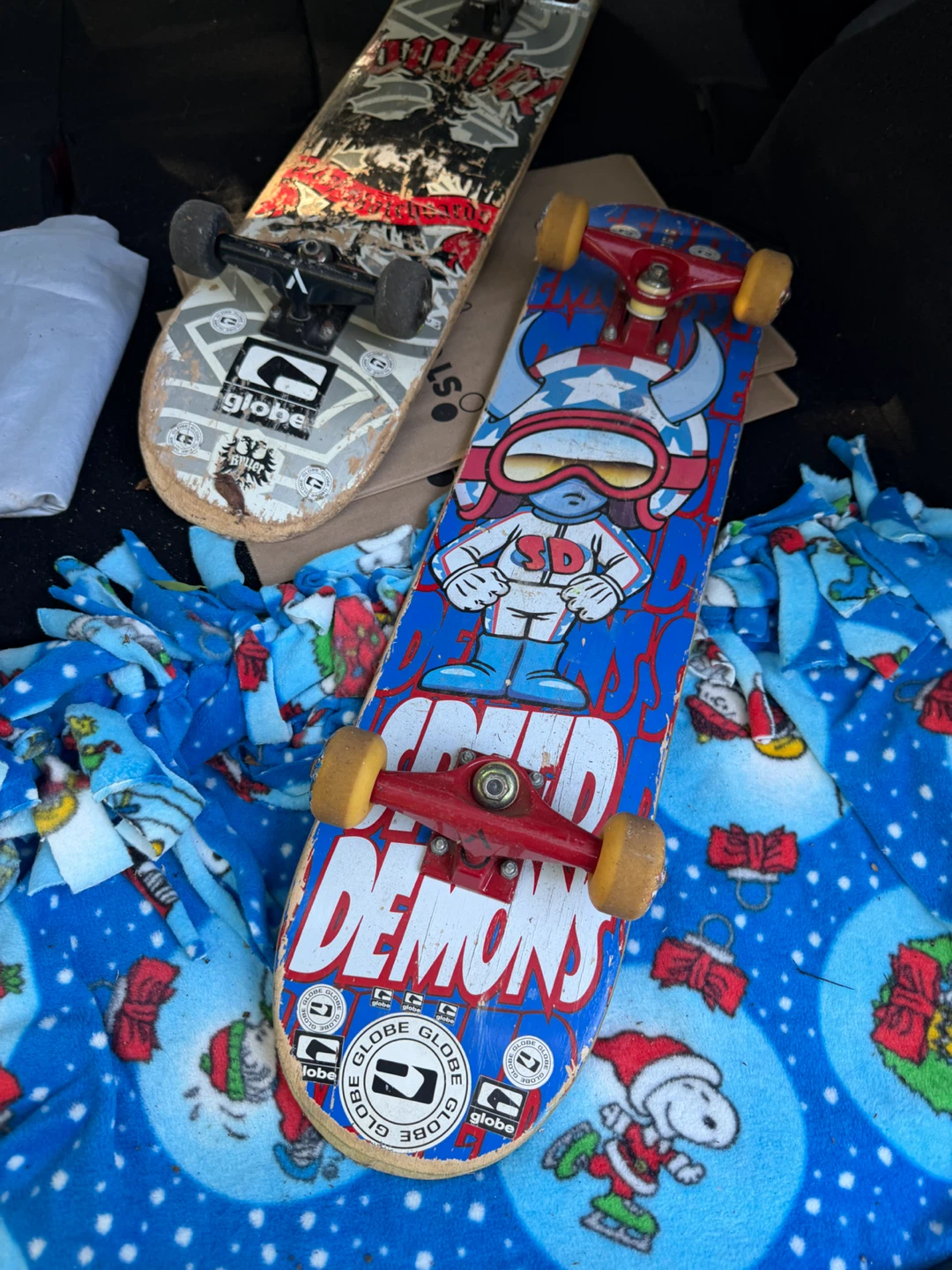 Vintage skateboards