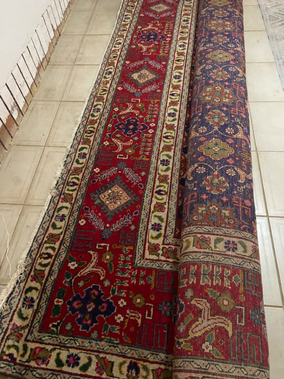 Persian wool area rug - photo 2