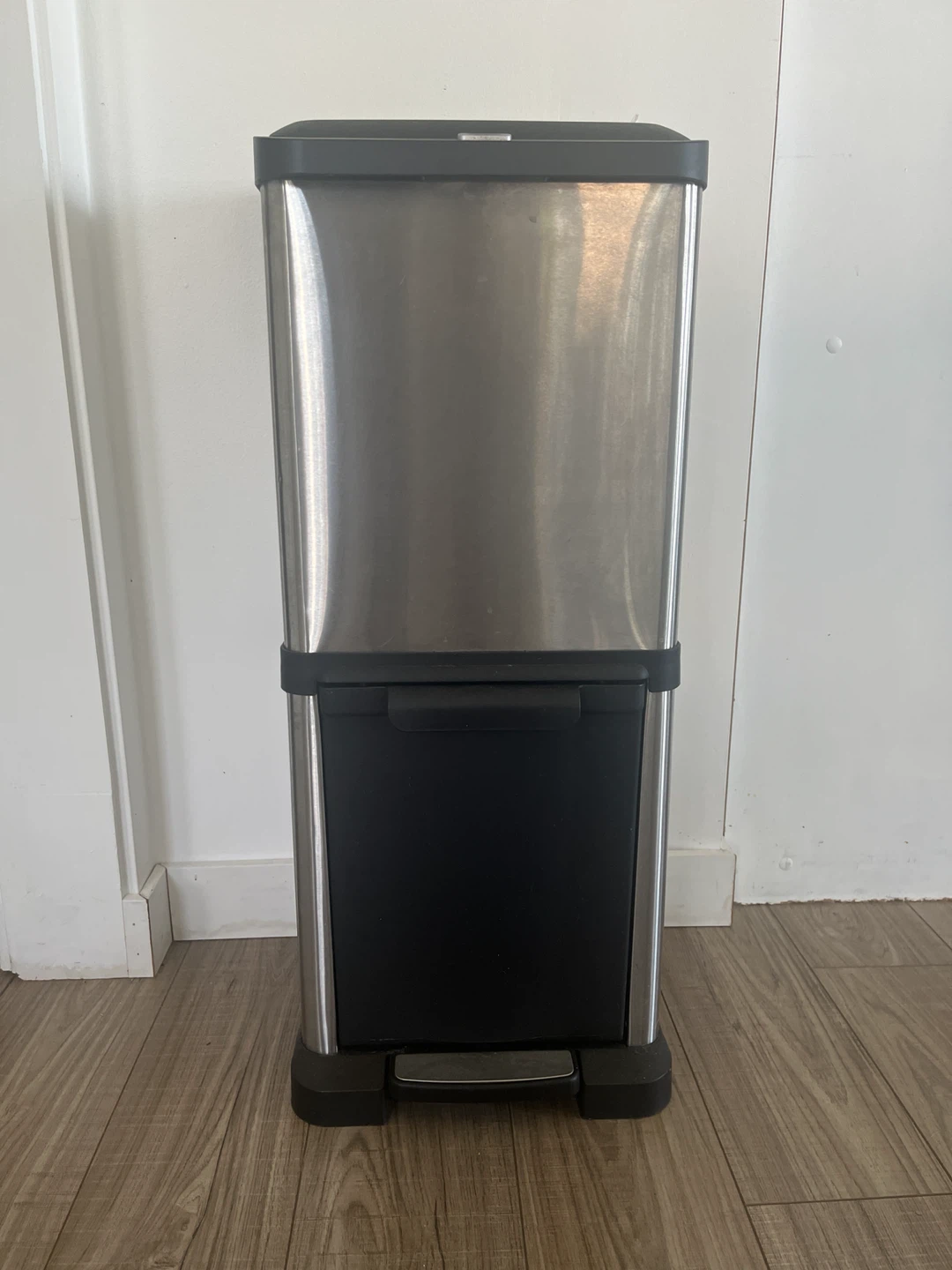Stainless Steel Step Trash Can