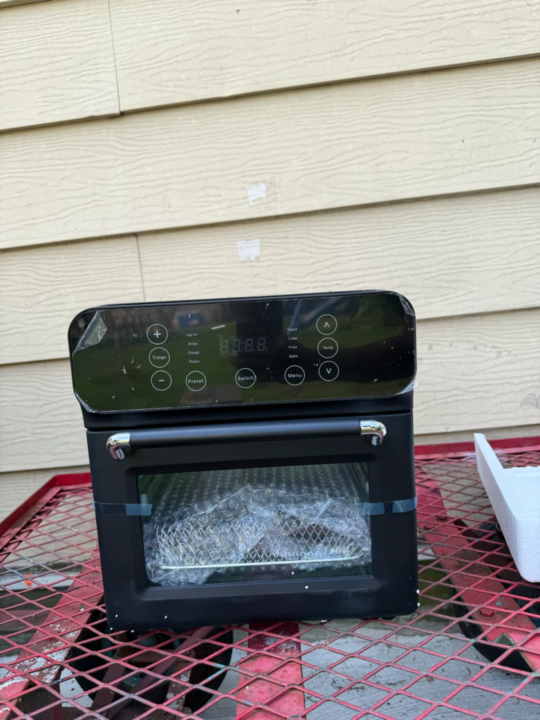 Black Air Fryer Oven