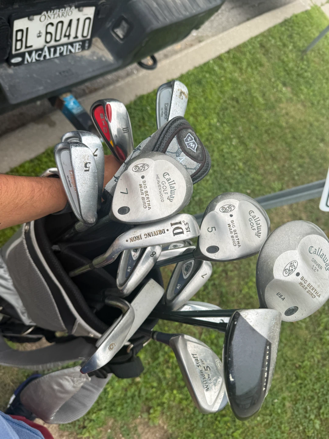 Golf Club Set with Bag