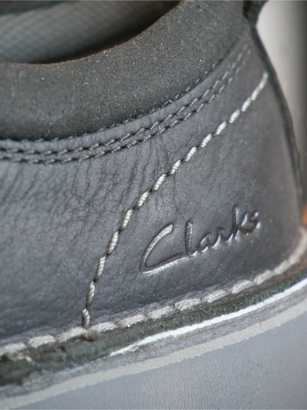 Clarks Men's Black Leather Shoes - photo 3