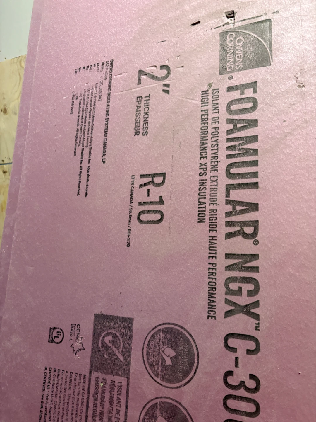Owens Corning FOAMULAR NGX C-300 XPS Insulation Boards - photo 3