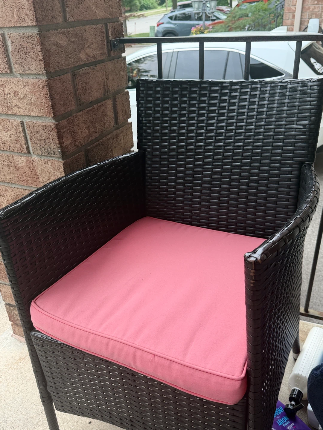 2 Patio Chairs with Cushions + Free Loveseat