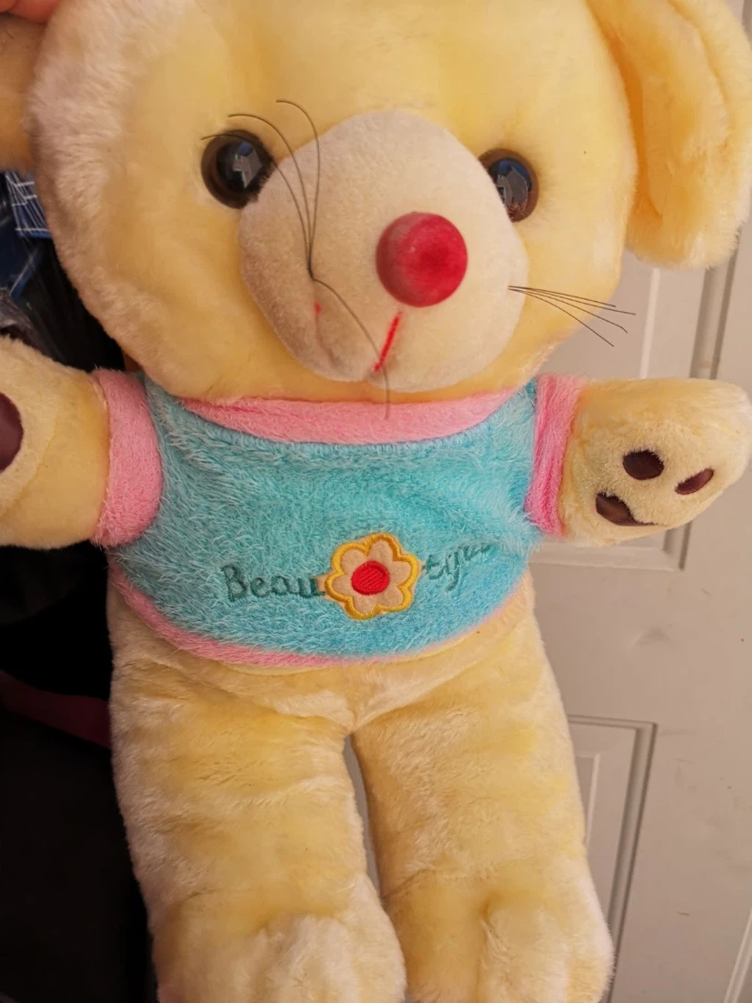 Yellow Teddy Bear Plush Toy