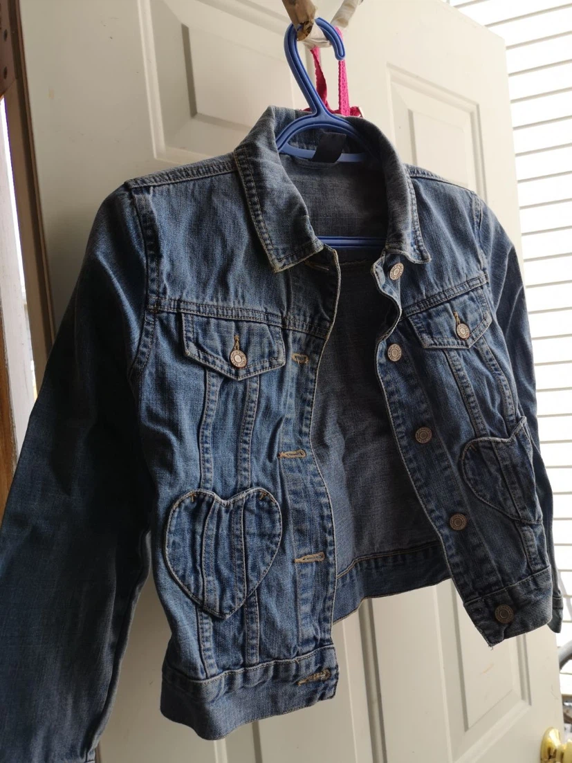 GAP Kids Denim Jacket Size M (8)