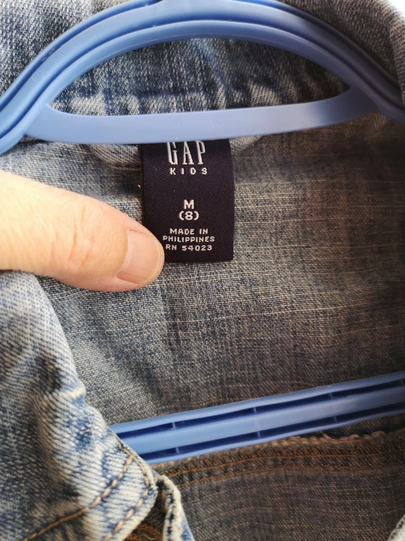 GAP Kids Denim Jacket Size M (8) - photo 2