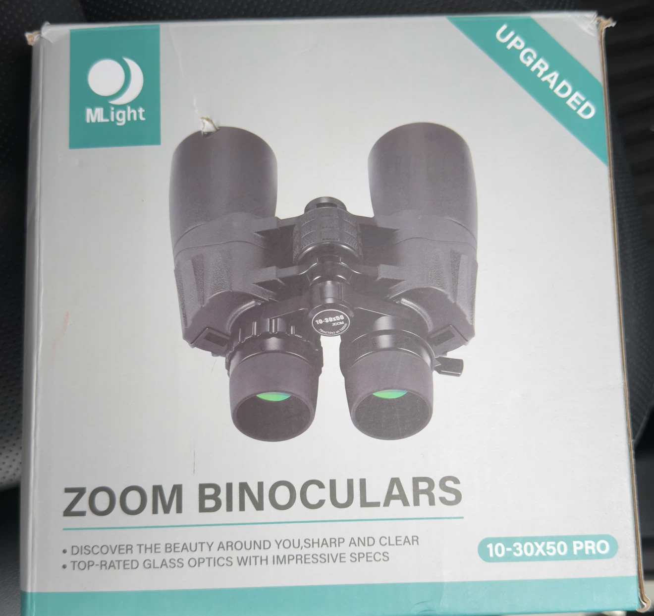 Mlight Zoom Binoculars 10-30x50 Pro