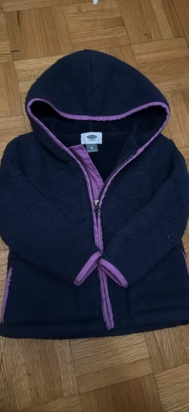 Old Navy Fleece Hoodie Jacket 2T