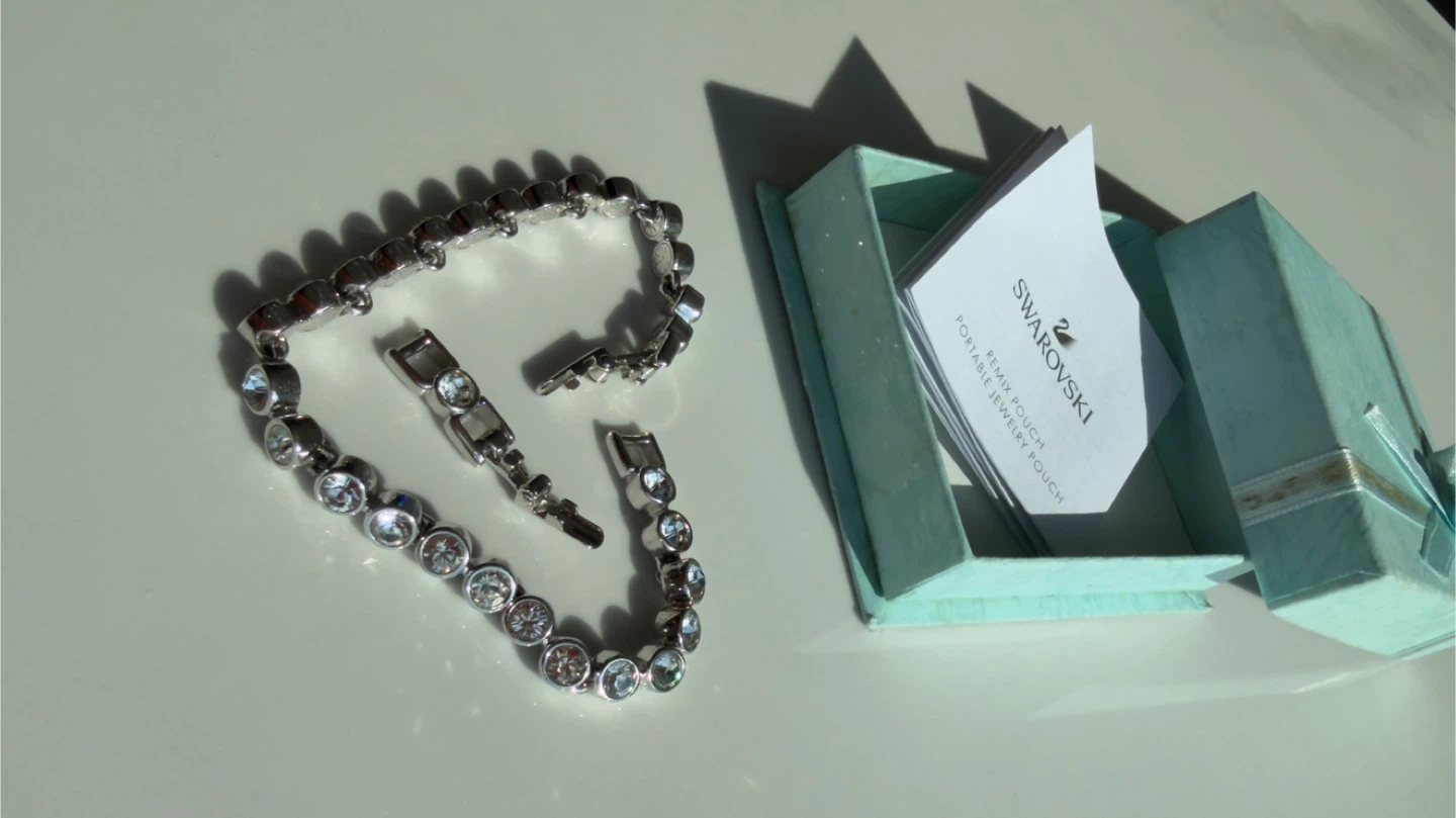 Swarovski Tennis Bracelet with Crystals