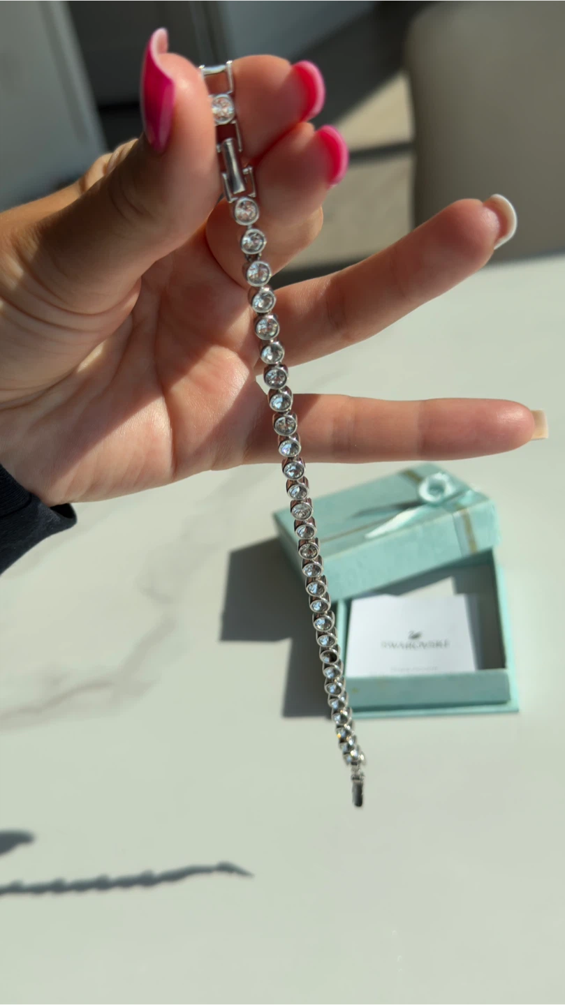 Swarovski Tennis Bracelet with Crystals - photo 5