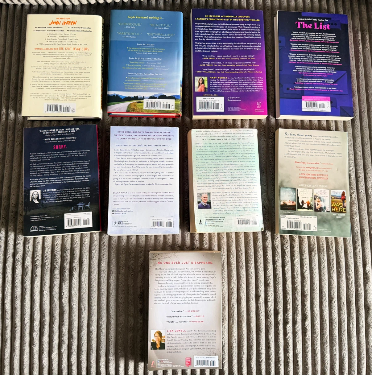 Collection of 9 Paperback Thriller and Fiction Novels - photo 2