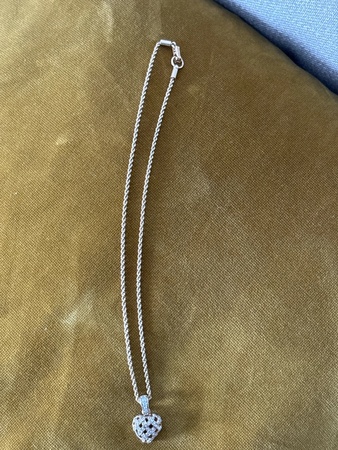 Swarovski Heart Pendant Necklace