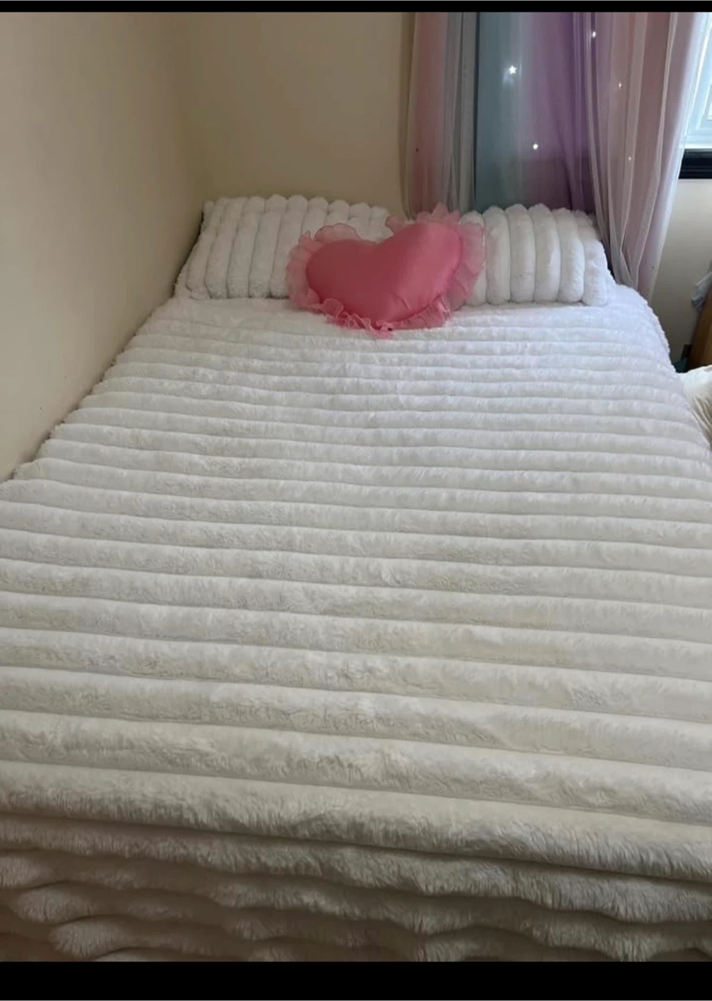 MEGO King Fluffy Duvet Cover Set 3 PCS