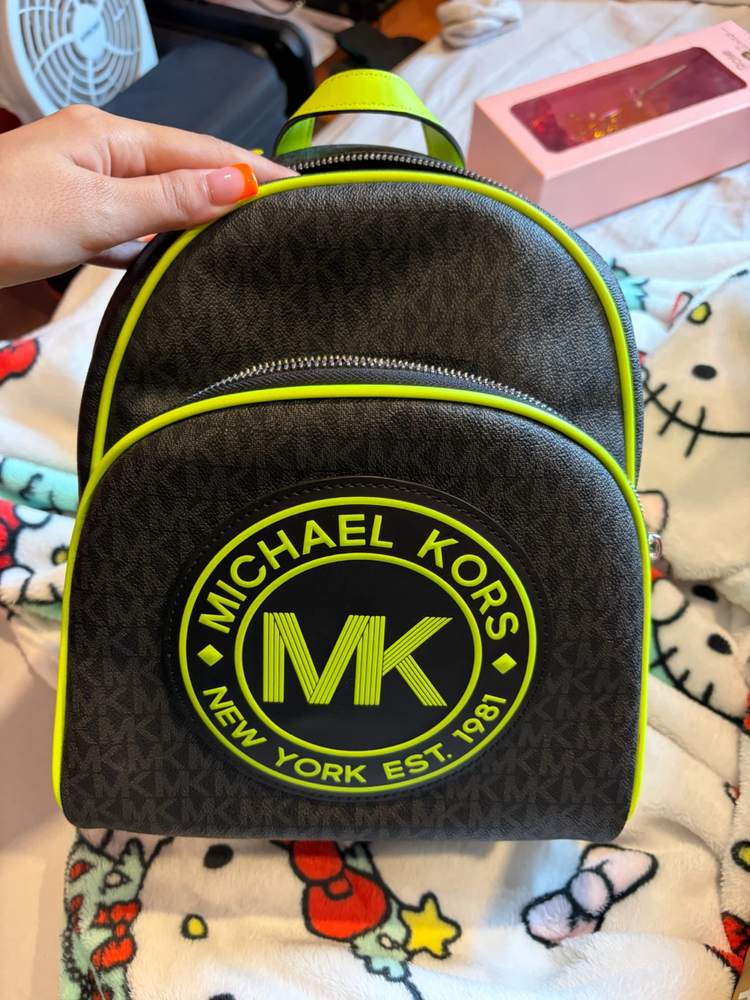 Michael Kors MK Logo Backpack