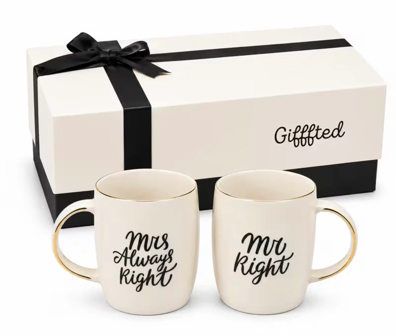Giff Ted Mr. & Mrs. Right Mug Set - photo 2