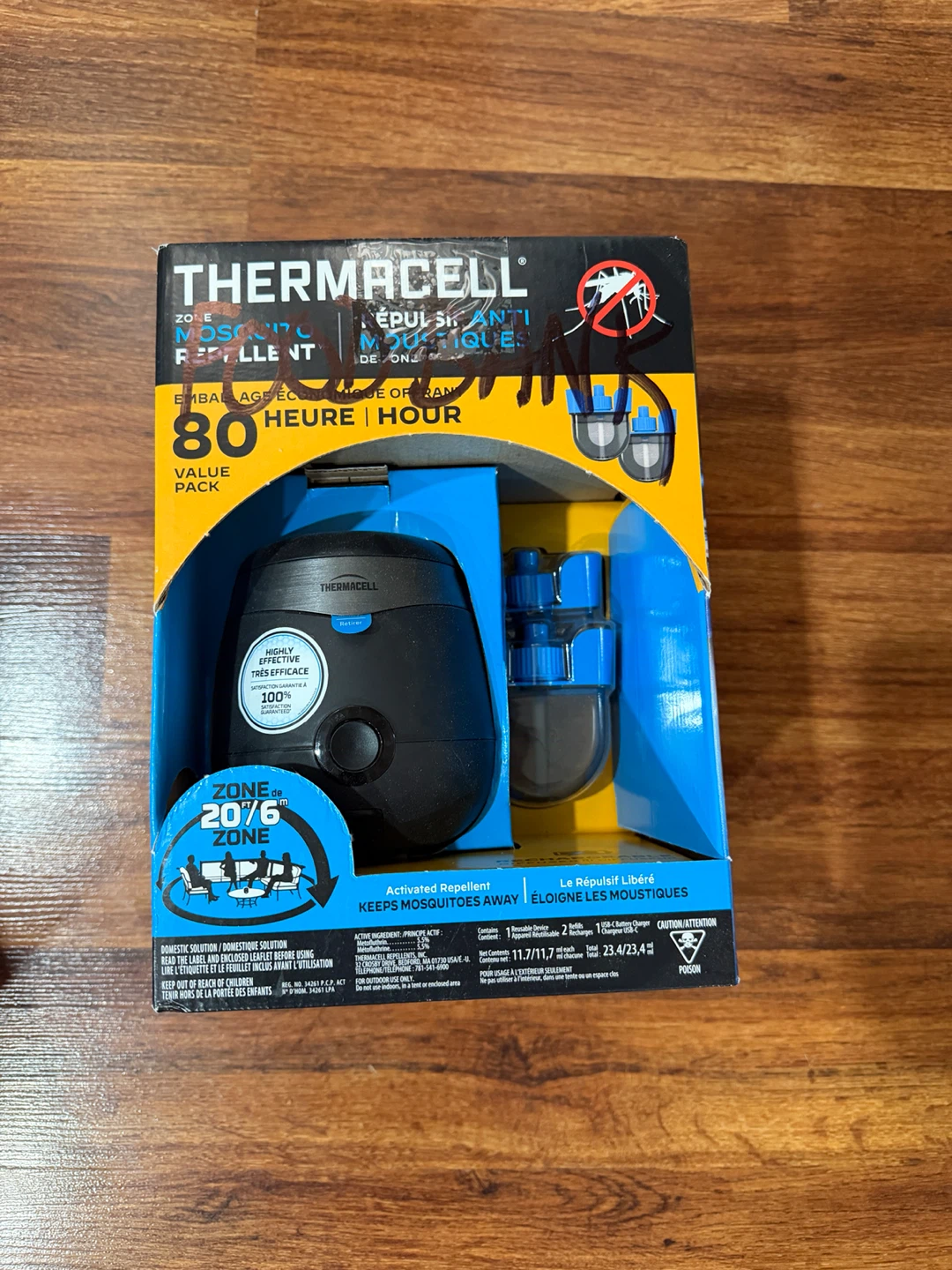 Thermacell Mosquito Repellent Diffuser Value Pack - 80 Hour