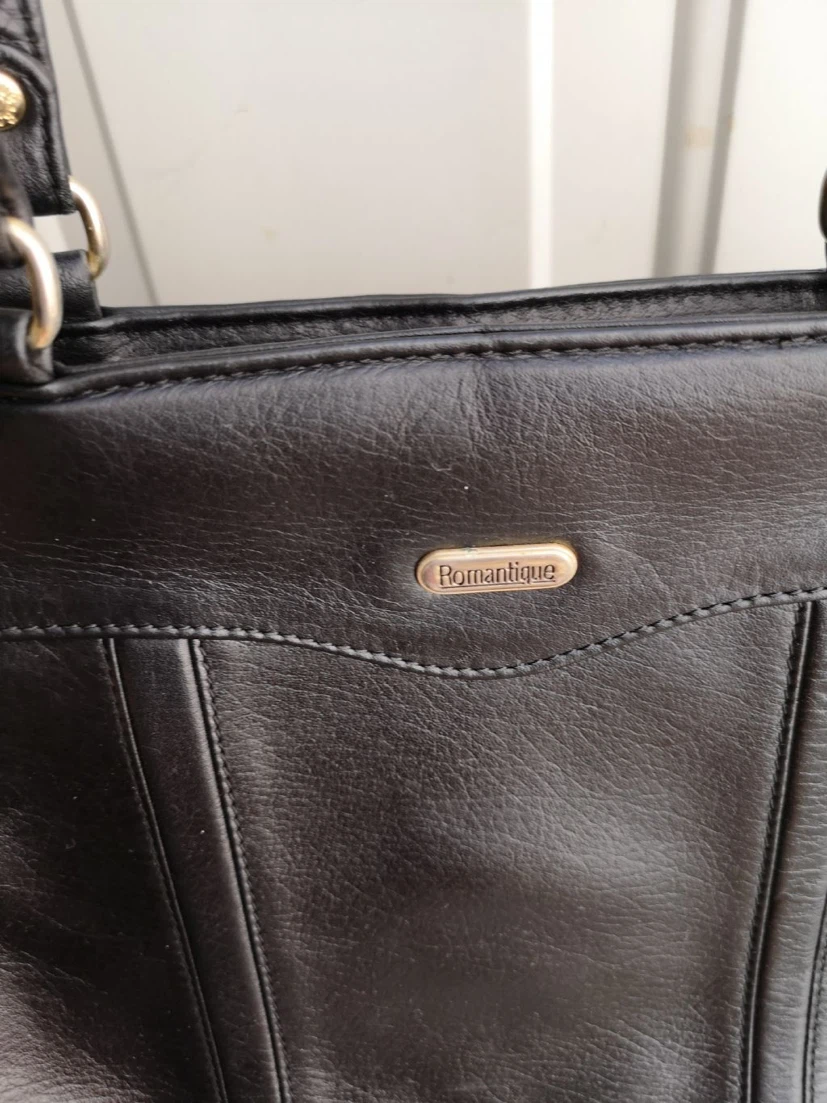 Romantique Black Leather Shoulder Bag - photo 3
